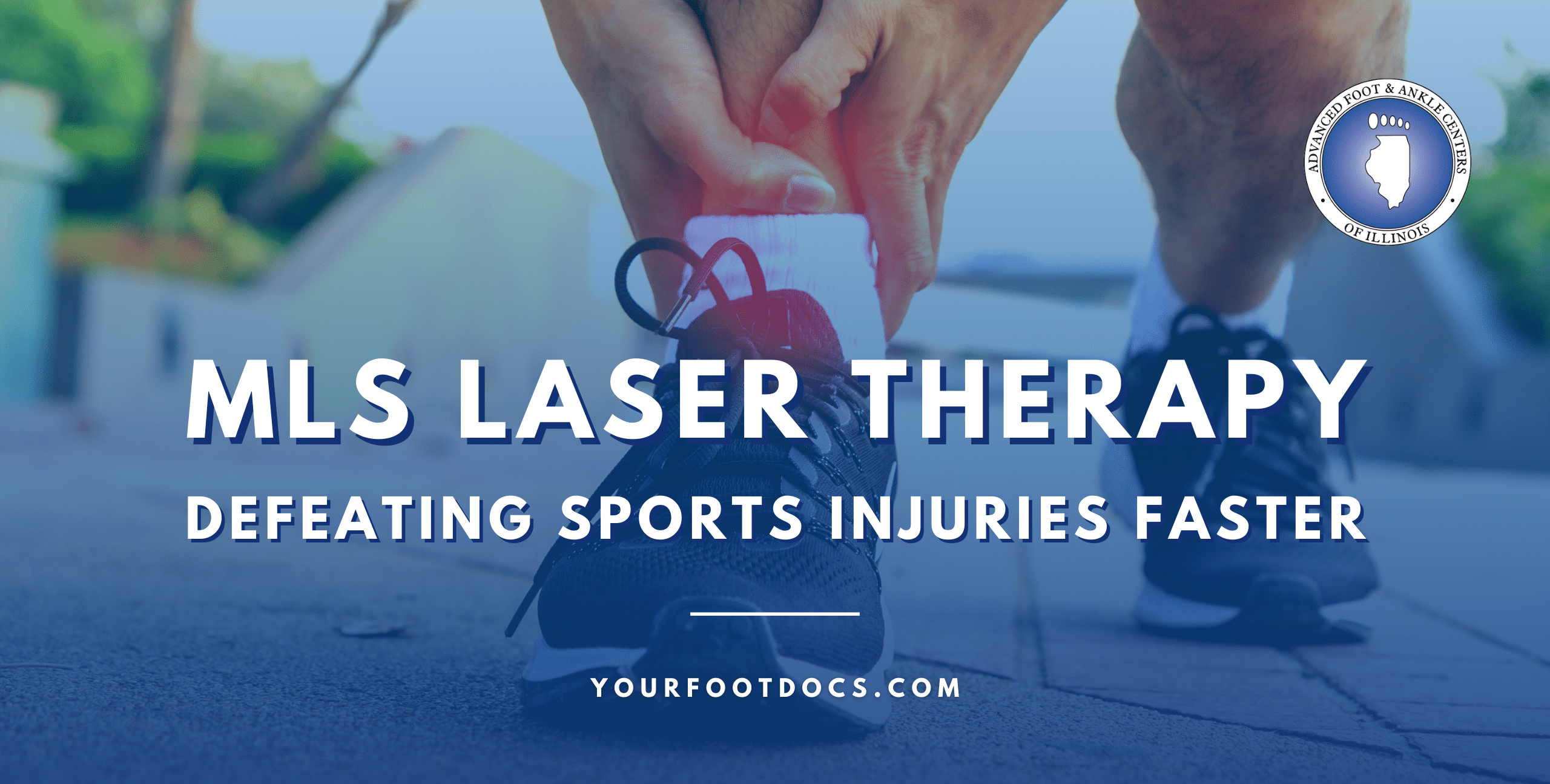 MLS Laser Therapy Defeating Sports Injuries Faster Graphic