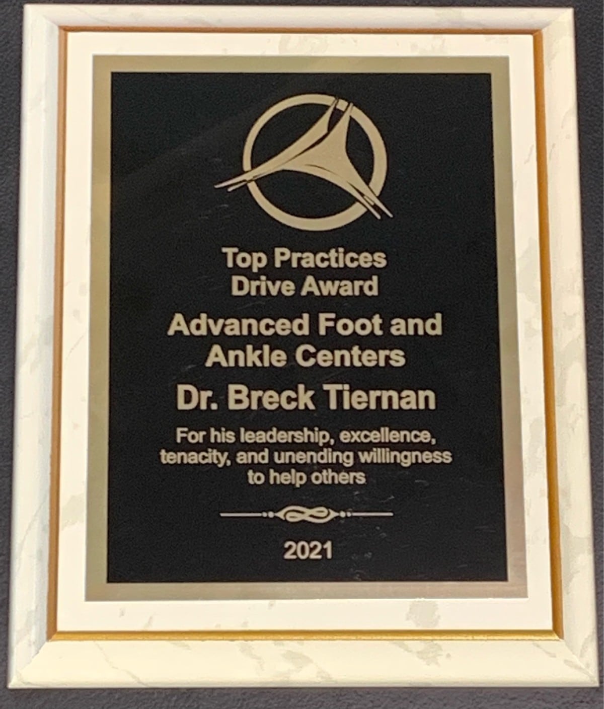 2021 Top Practices Drive Award