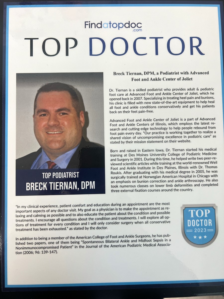 dr tiernan top doctor award